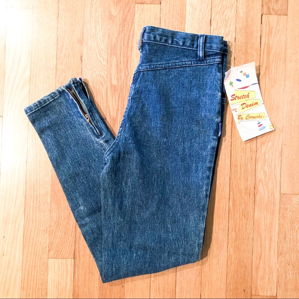 NWT Vintage 1980’s 1990’s High-Waisted Jeans